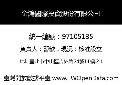 金鴻國際投資股份有限公司