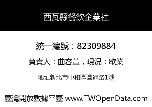 西瓦縣餐飲企業社