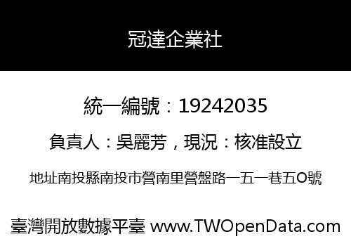 冠達企業社
