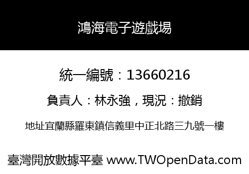 鴻海電子遊戲埸