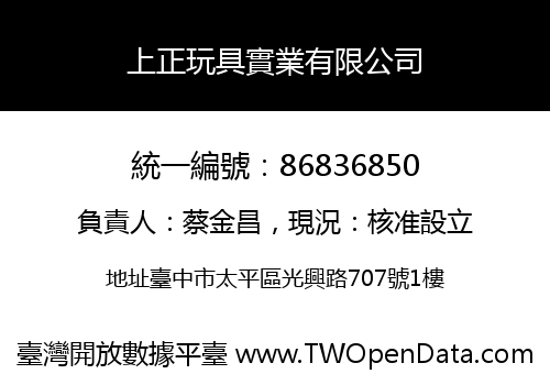 上正玩具實業有限公司