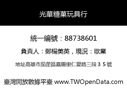 光華糖菓玩具行