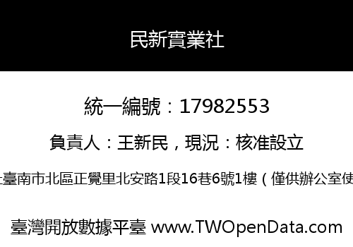 民新實業社