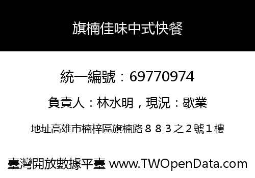 旗楠佳味中式快餐