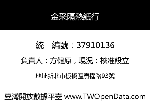 金采隔熱紙行