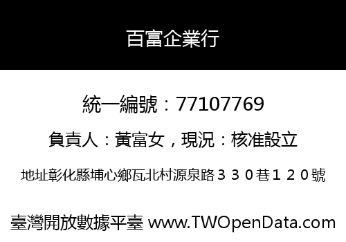 百富企業行