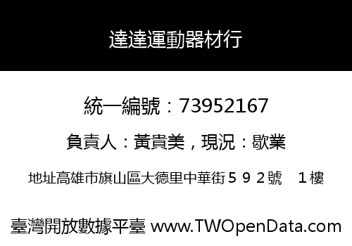達達運動器材行