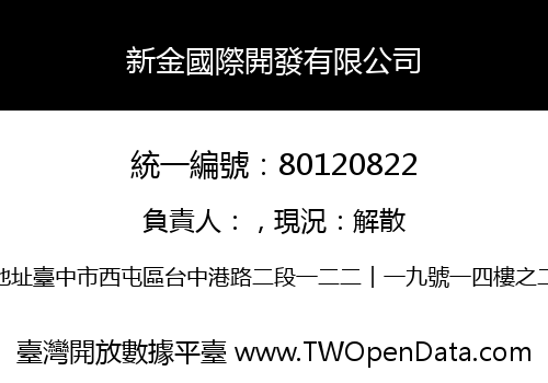 新金國際開發有限公司