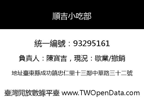 順吉小吃部