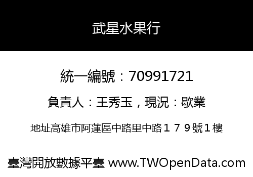 武星水果行