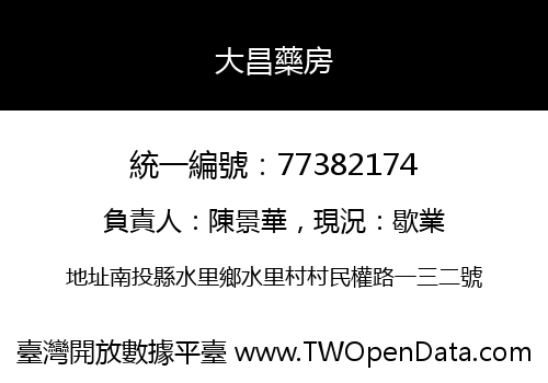 大昌藥房