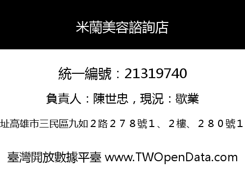 米蘭美容諮詢店