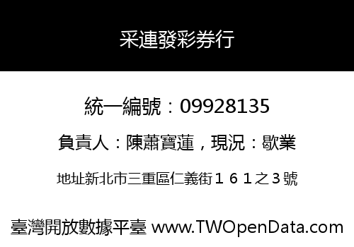 采連發彩券行