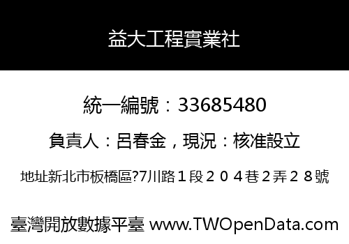 益大工程實業社