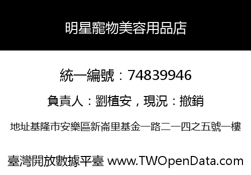明星寵物美容用品店