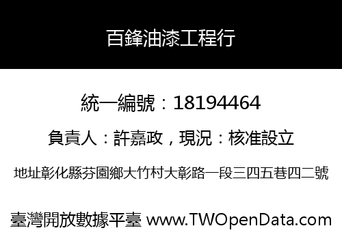 百鋒油漆工程行