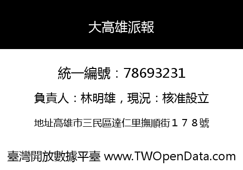 大高雄派報