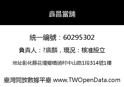 鑫昌當舖