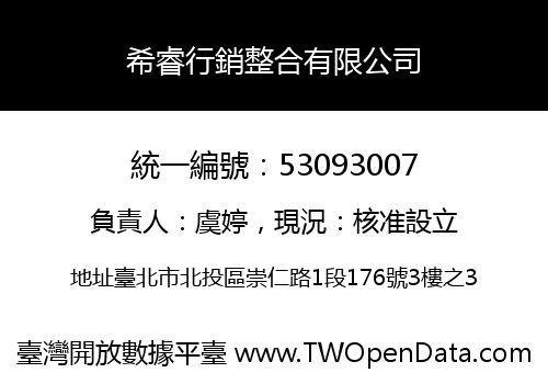 希睿行銷整合有限公司
