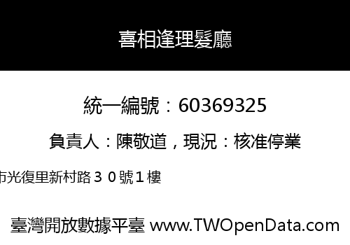 喜相逢理髮廳