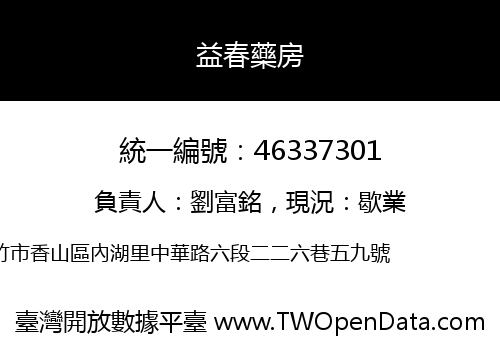 益春藥房