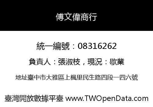 傅文偉商行