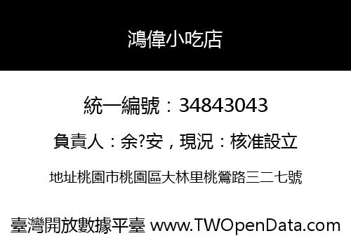 鴻偉小吃店