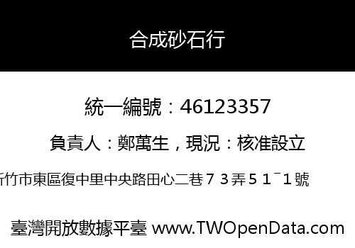 合成砂石行