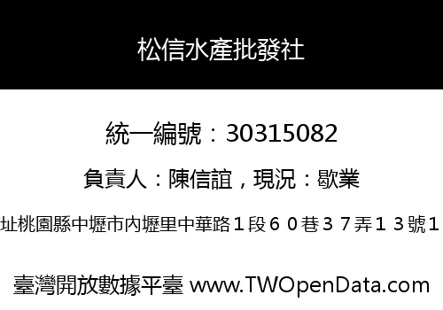 松信水產批發社