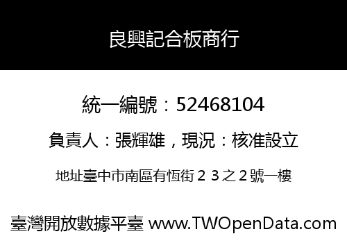 良興記合板商行