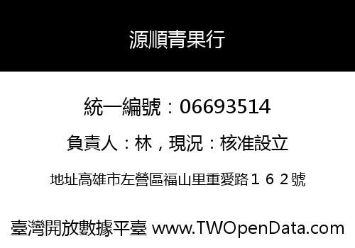 源順青果行