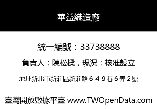 華益織造廠