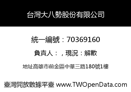 台灣大八勢股份有限公司