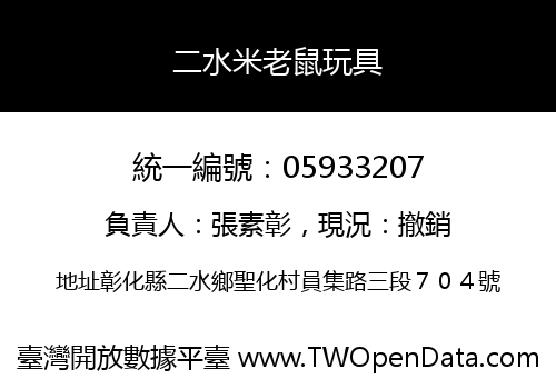 二水米老鼠玩具