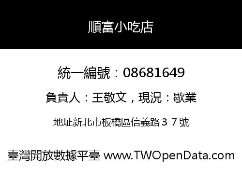 順富小吃店