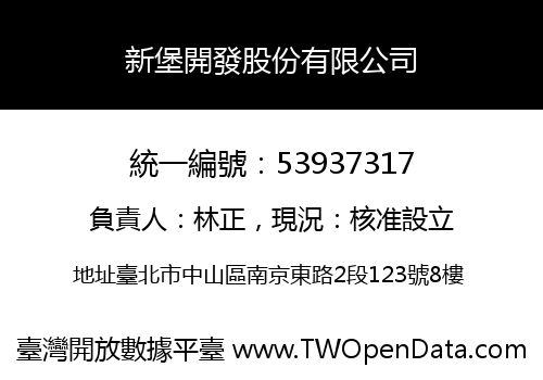 新堡開發股份有限公司