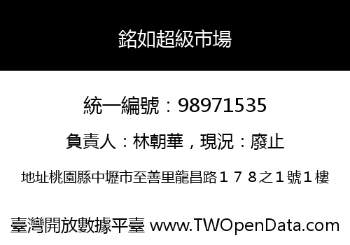 銘如超級市場