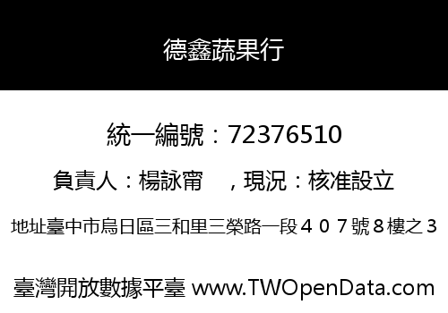 德鑫蔬果行