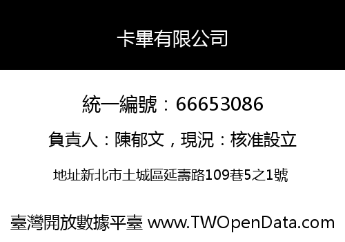 卡畢有限公司