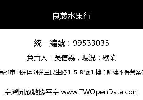 良義水果行