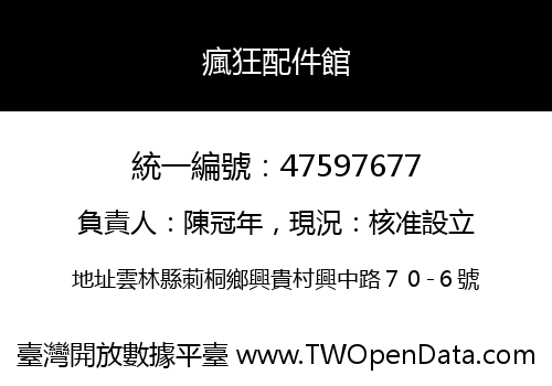 瘋狂配件館