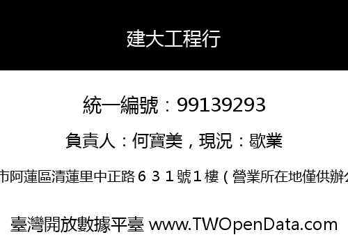 建大工程行
