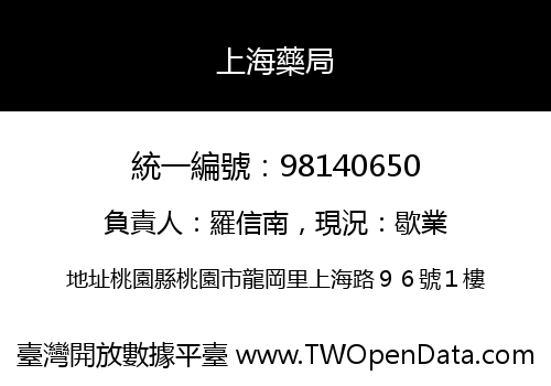 上海藥局