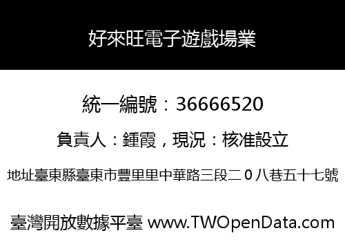 好來旺電子遊戲場業