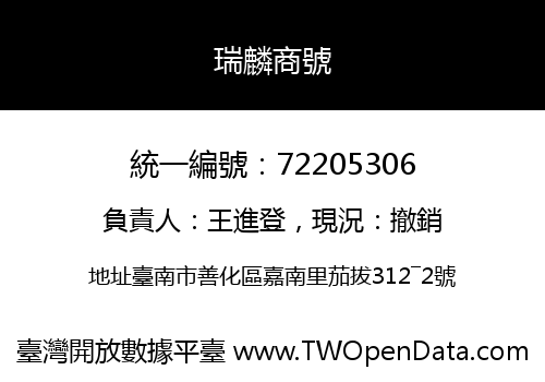 瑞麟商號