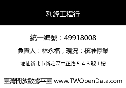 利鋒工程行