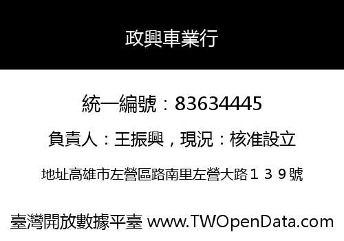 政興車業行