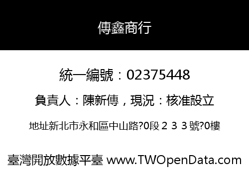 傳鑫商行