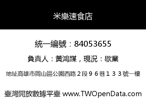 米樂速食店