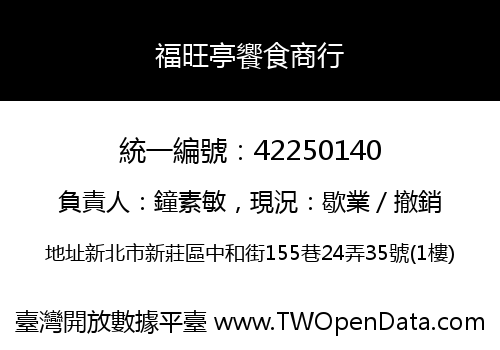福旺亭饗食商行